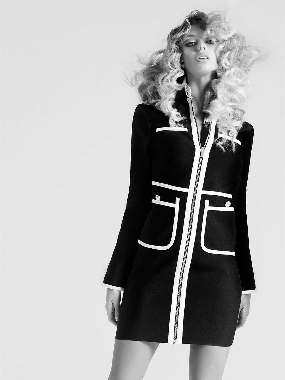 Blonde Voluminous Curls - 90's REDUX Collection